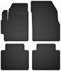 Set of 4 Rubber Car Mats, Universal For: Suzuki S-Cross Hybrid SUV (2020-)