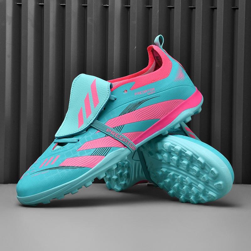 Pantofi de fotbal cu clapetă rabatabilă cu limbă mare, pantofi de fotbal pentru tineret, pantofi cu crampoane pentru iarbă pentru studenți, pantofi de antrenament cu crampoane rupte pentru bărbați și femei