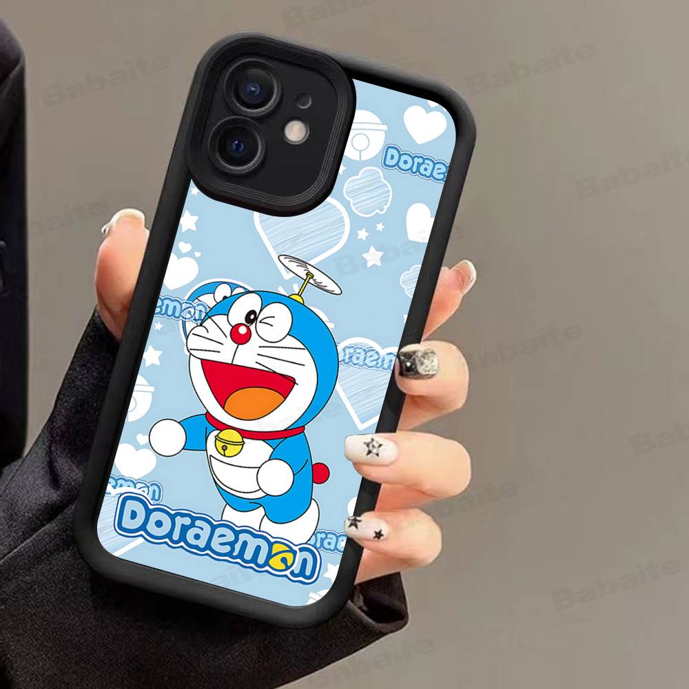 Cartoon D-Doraemons Phone Case For IPhone 17 16 E 15 14 13 12 11 Pro Max Plus Back Cover