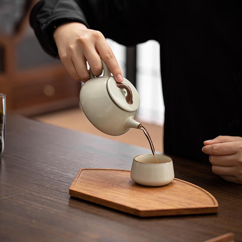 Ru Ware Portable Ceramic Travel Tea Set