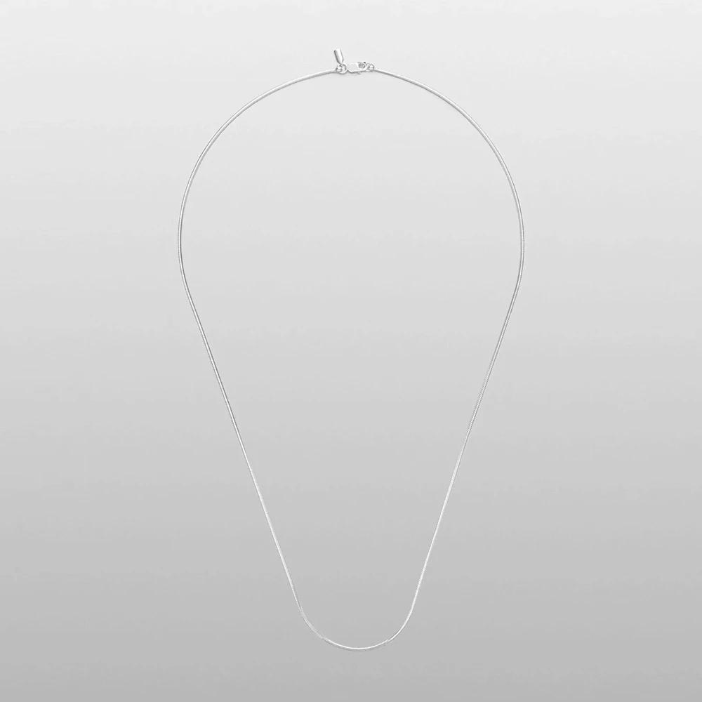 EManco High Quality Stainless Steel Gold Plated Snake Octagon Bone Chain Necklace Simple Suitable for Men's Party Fine