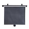 1pc Car Sun Visor Roll Up Retractable Curtain Universal Perforated Sunshade Blind For Side Windows UV Protection Car Accessories