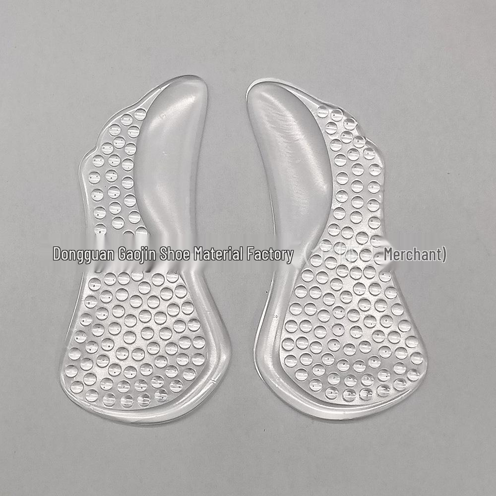 Самоклеящиеся ортопедические стельки-поддержка свода стопы для плоскостопия - Удобная защита свода стопы половинного размера для взрослых прозрачный