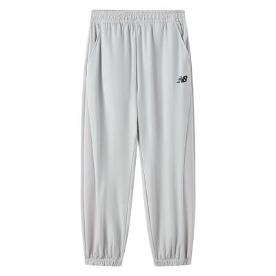 Children Aged 3 7 Years Old New Balance Knitted Sweatpants NB SS25 4LF23062-LGR