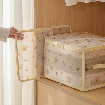 Storage Box for Home Use,Student Dormitory,Foldable Storage Box,Clothing and Bedding Storage Box,Layered Wardrobe,Luggage Bag