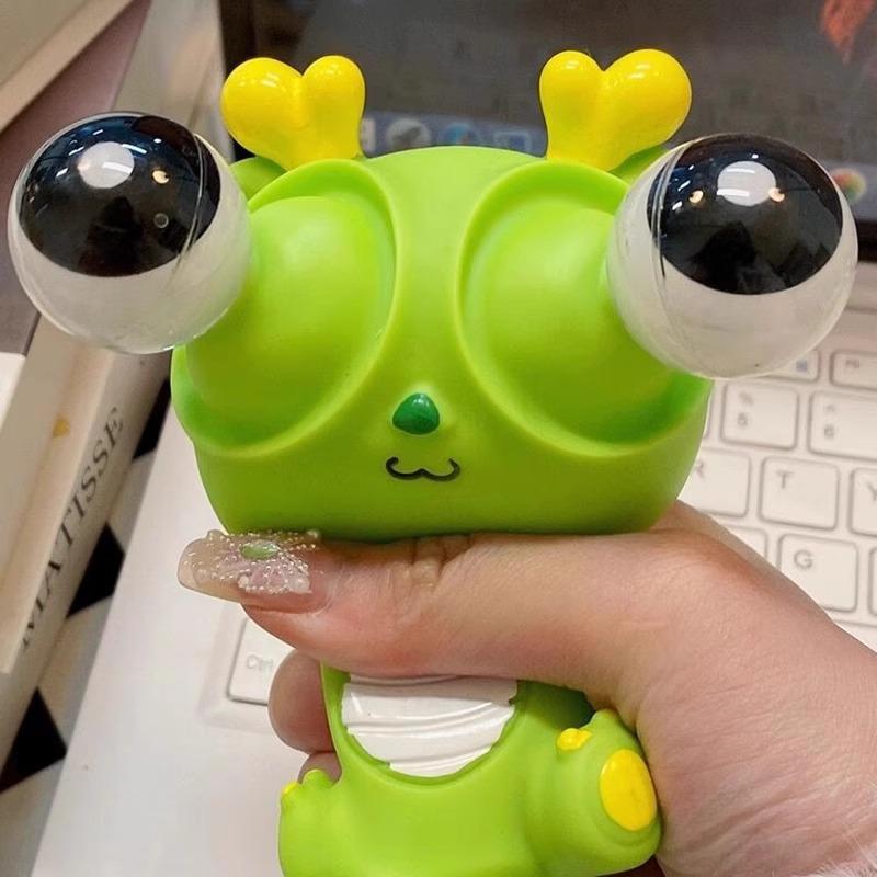 Revenged Love Toy Creative Explosive Eye Dragon Dinosaur Decompression Toy Squeezing Joy Squeezing Staring Eye Funny Release Animal Sensory Toys