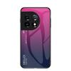 For OnePlus 11 Case Luxury Hard Tempered Glass Gradient Protective Back Cover case For OnePlus 10 Pro 10T OnePlus11 10Pro Shell