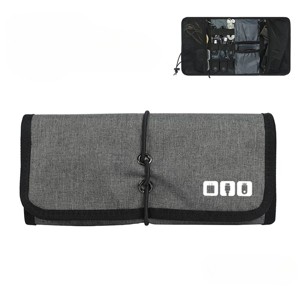 Torba do przechowywania cyfrowego o dużej pojemności Torba do przechowywania sprzętu podróżnego Torba składana i do organizowania na kable do słuchawek, ładowarkę do telefonu komórkowego