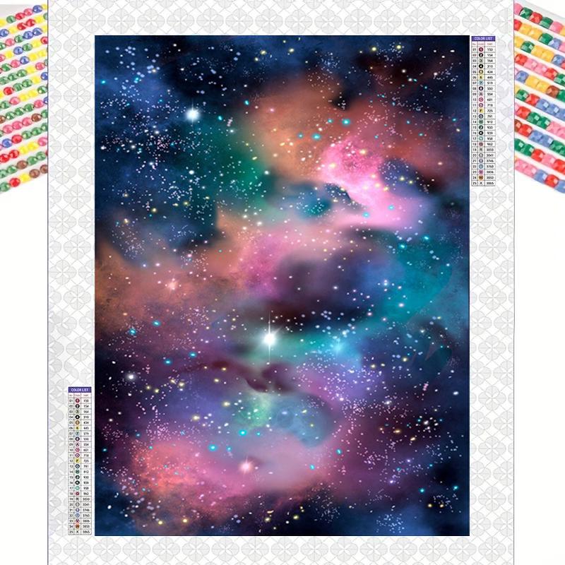 

Звездное небо космический пейзаж алмазная живопись полная алмазная мозаика вышивка крестиком набор гостиная домашнее искусство украшение стены