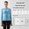 Women's Long Sleeve Cycling Jersey - Breathable, Sweat-Wicking, Zippered Sports Top for Outdoor Road and Mountain Biking
