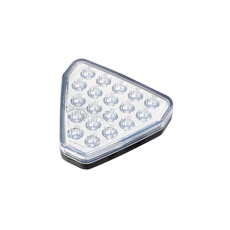 

Автомобильный светодиодный стоп-сигнал 12 В, универсальный яркий контрольный светильник, водонепроницаемый задний бампер, задний стоп-сигнал, модифицированный белый