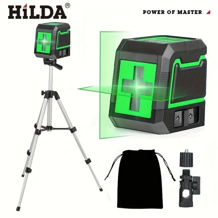 Cross Mini 2-Line High-Precision Green Laser Level Projector