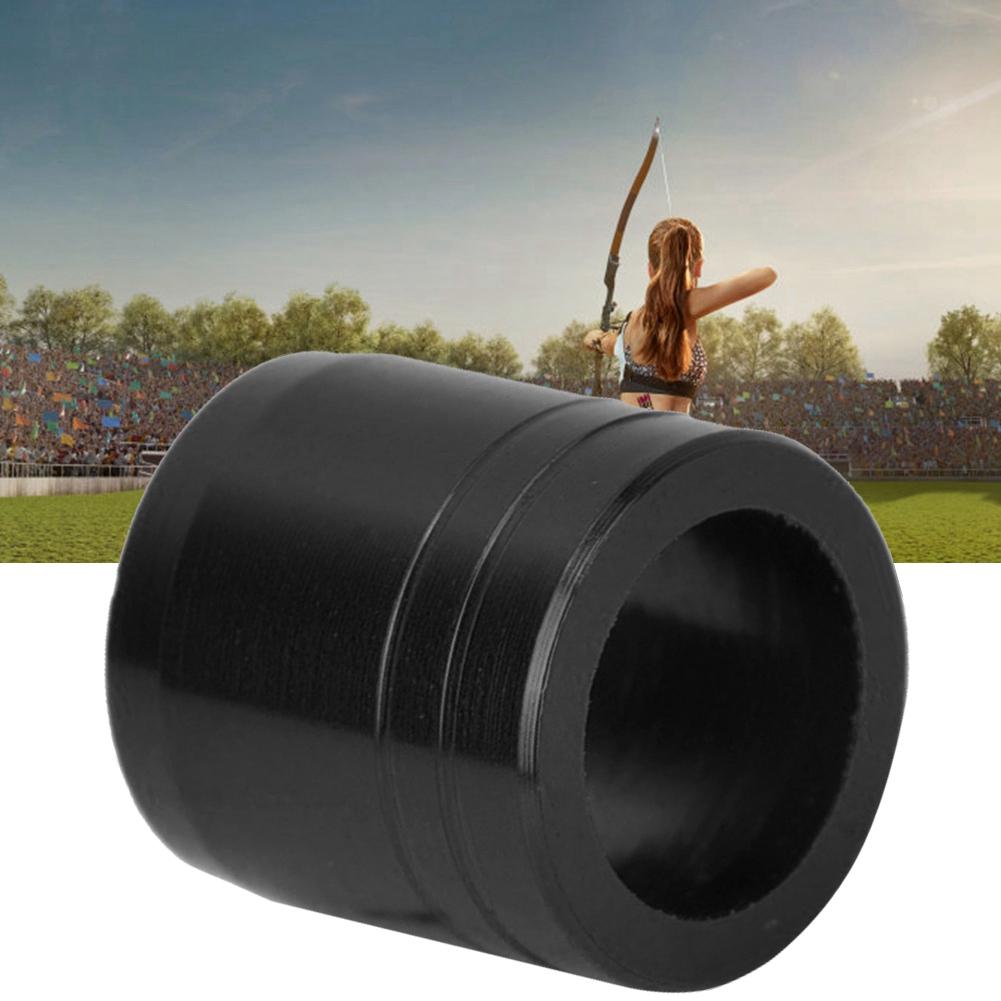 

20 шт. Універсальне кільце захисту від вибуху з алюмінієвого сплаву для стрільби з лука, набір аксесуарів для лука та стріл(червоний 8 мм) 7.6mm чорний