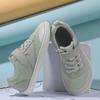 New Soft-soled Barefoot Wide-headed Classmates Boys Lightweight Breathable Sneakers Contrasting Colors Velcro Non-slip Flat-bottomed Casual