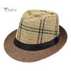Mesh Woven Hat Wide Brim Sun Hat, Hollow Breathable Jazz UV Outdoor Protection Air Circulation for Activities Beach Travel Golf