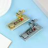 3-Digit Combination Lock 65*29mm Password Lock Latch Keyless Jewelry Wooden Box Fixed Lock Suitcase Coded Locks Hardware
