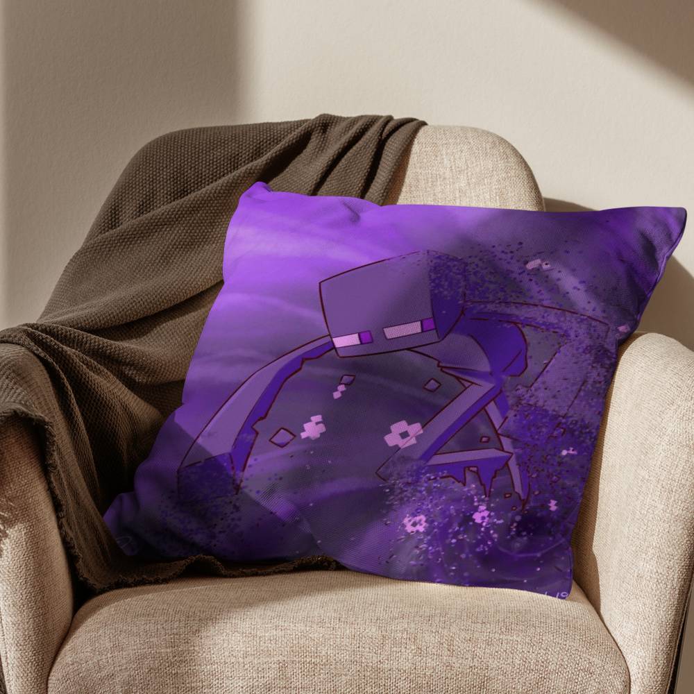 black Ender Dragon game Enderman pillow cover living room sofa cushion cover bedroom room bed pillow cover home decoration