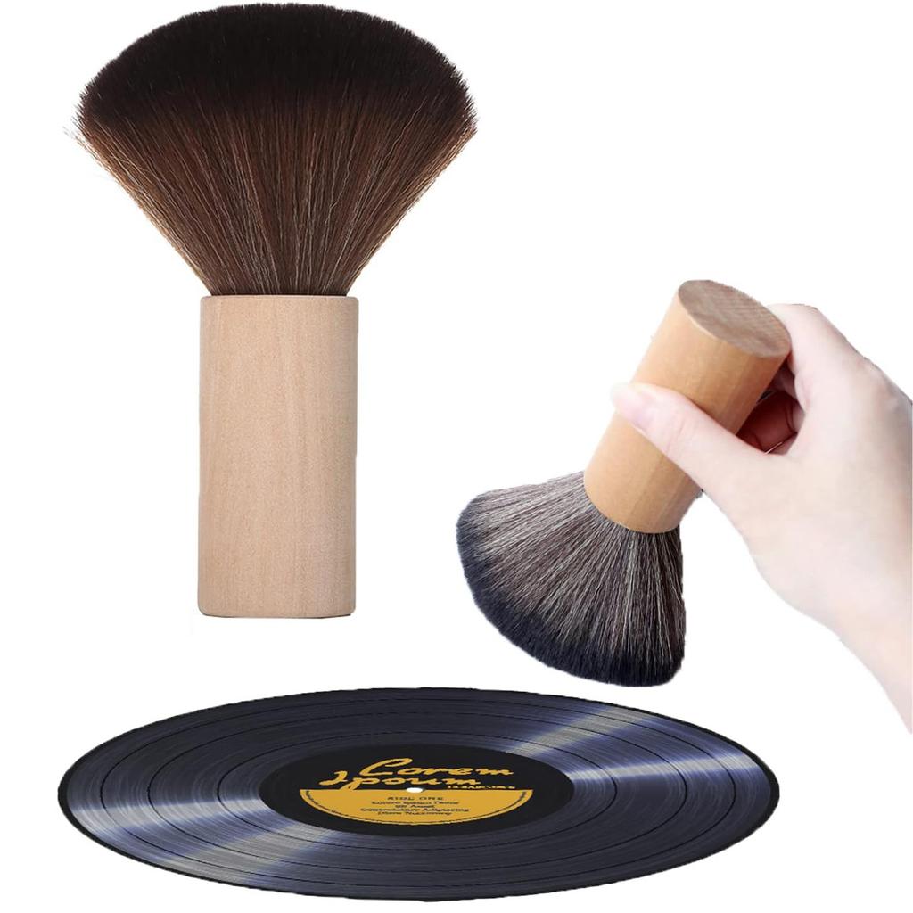 Vinyl Cleaning Brush Cleaning Tool Set Turntable Brush Record Brush Musical Instrument Cleaning Brush Care Tools