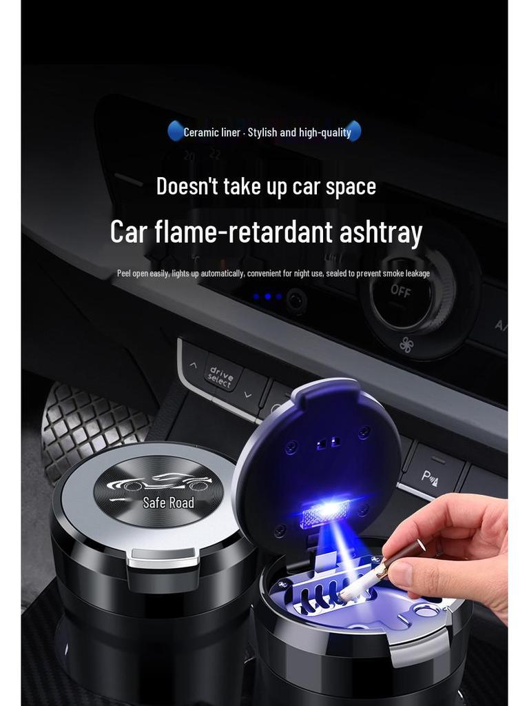 Universal Car Ashtray for VW Lavida, Sagitar, Bora, Magotan, Passat, CC, Tiguan L, and Tayron.