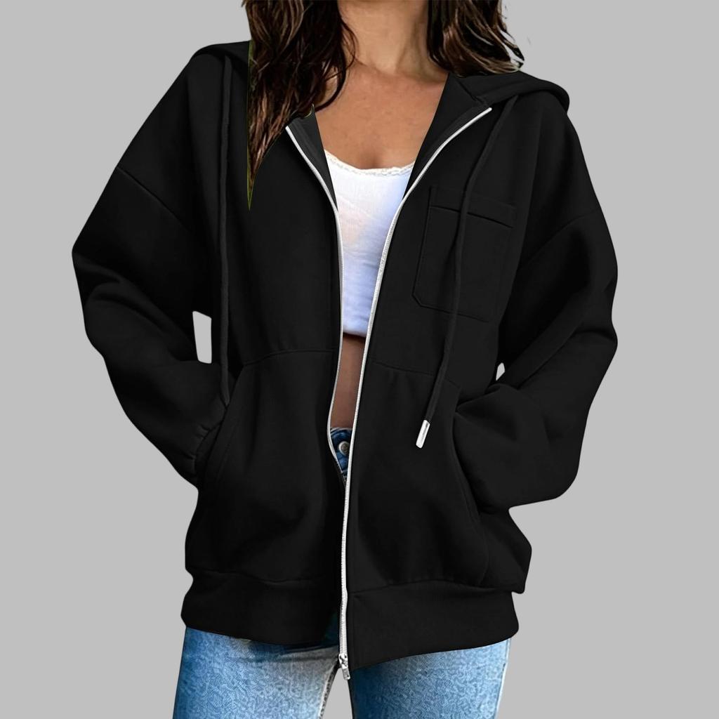 Women's Fashion Loose Fit Long Sleeve Sweatshirt for Casual Everyday Wear