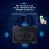 LED Light Laptop Cooling Pad 13 14 15.6 17 Inch Laptop Stand Base Notebook Cooling Fan  Home Office