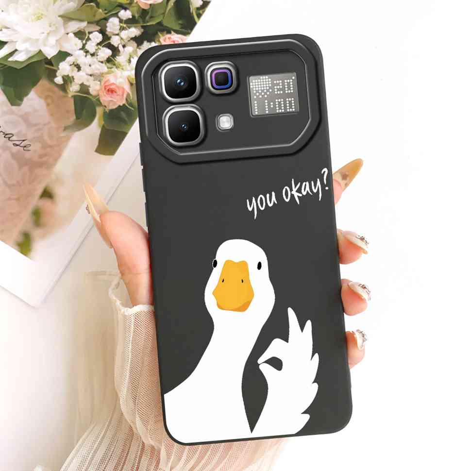 New For Infinix Note 60 Pro 5G X6878 Case Paint Cat Flowers Silicone Cover For Infinix Note 60 5G 6.78" X6879 Phone Cases Bumper
