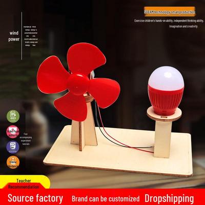 DIY Wind Power Generation Kit for Students and Children