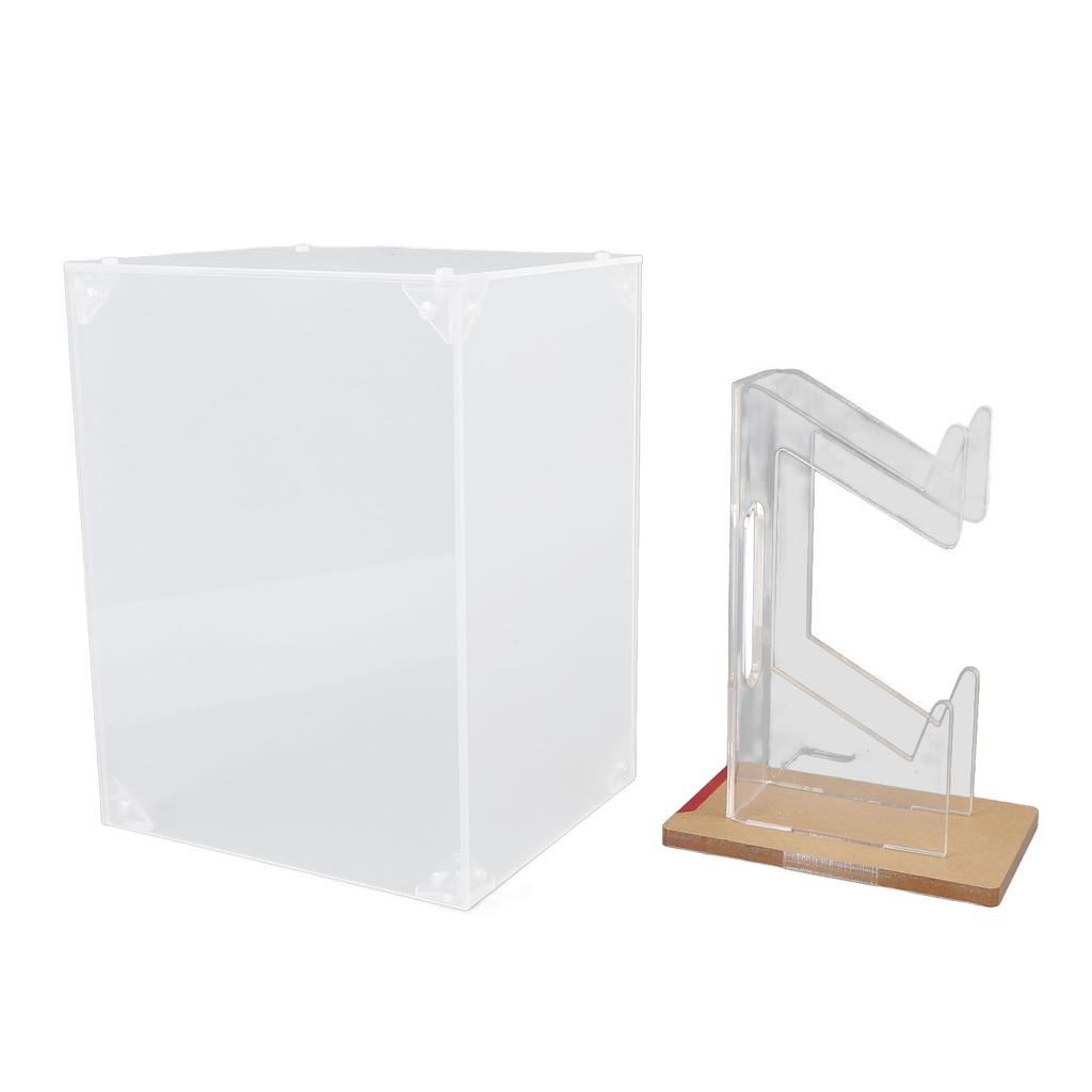 Game Controller Holder Universal with Dust Cover 2 Layer Transparent Acrylic Detachable Gamepad