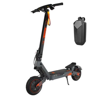 KuKirin G2 Ультра 10-дюймовий 800 Вт x 2 Подвійний двигун Дорослий Електросамокат, 48В 18Аг, Максимальний запас ходу 55 км, Максимальне навантаження 120 кг, Чорний