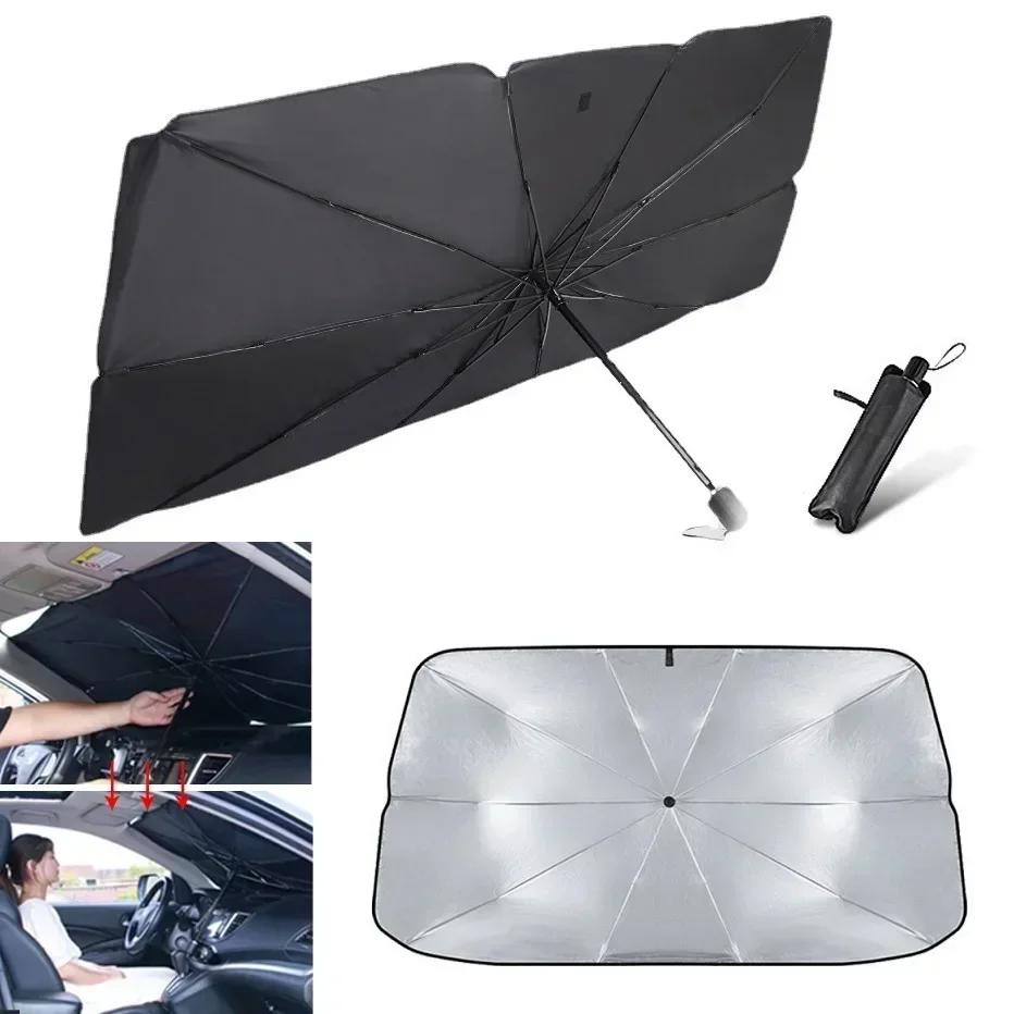 Protezione parasole per auto Parasole Coperture parasole per finestrino anteriore automatico Protezione solare per auto Accessori per la protezione del parabrezza interno