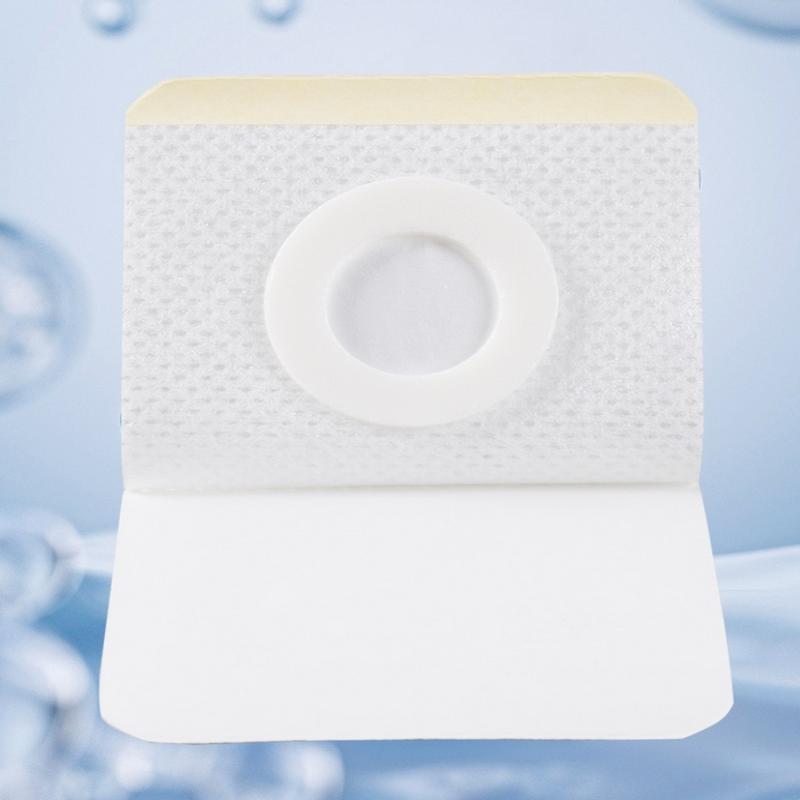 50 Pcs Disposable Plaster Air Permeable Belly Button Stickers Fabric Patches For Comfort Navel Adhesive Body Blank Plaster Patch
