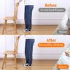 8/24 Pcs Chair Leg Floor Protectors for Hardwood Floors, Silicone Chair Caps Covers Furniture Pads Sliders Wrapped Felt Bottom