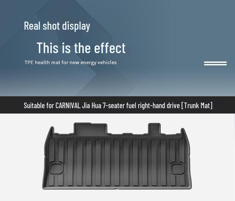 All-TPE Trunk Mat for 2022-2025 Kia Carnival