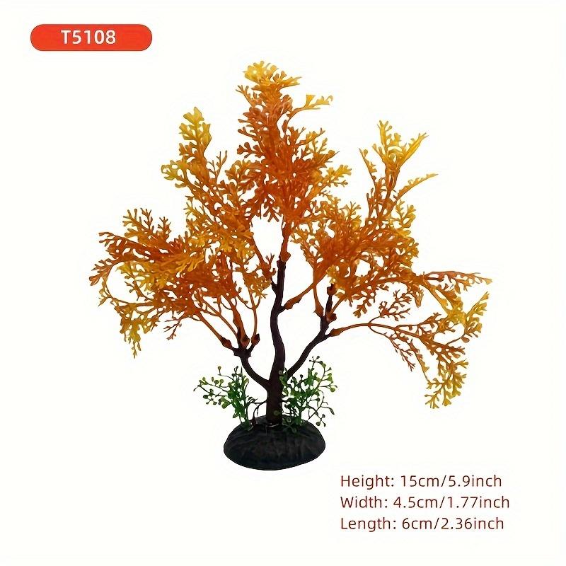 Artificial Aquarium Decor Plants tree Ornament Aquatic Plant Fish Tank DIY Grass Decoration Accessories