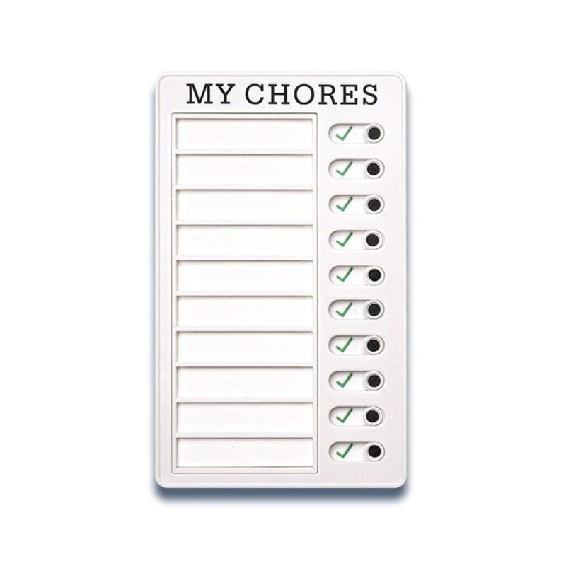 Tagesablauf-Tafel Visuelle Stundenplan-Tafel Für Kinder Kleinkind Zeitmanagement-Tafel Wiederverwendbare Tagesaufgaben-Checklisten-Tafel