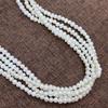 1String, White Natural Freshwater Pearls Beads for Jewelry Making DIY Crafts (Beads 3-4mm, Length 36cm)