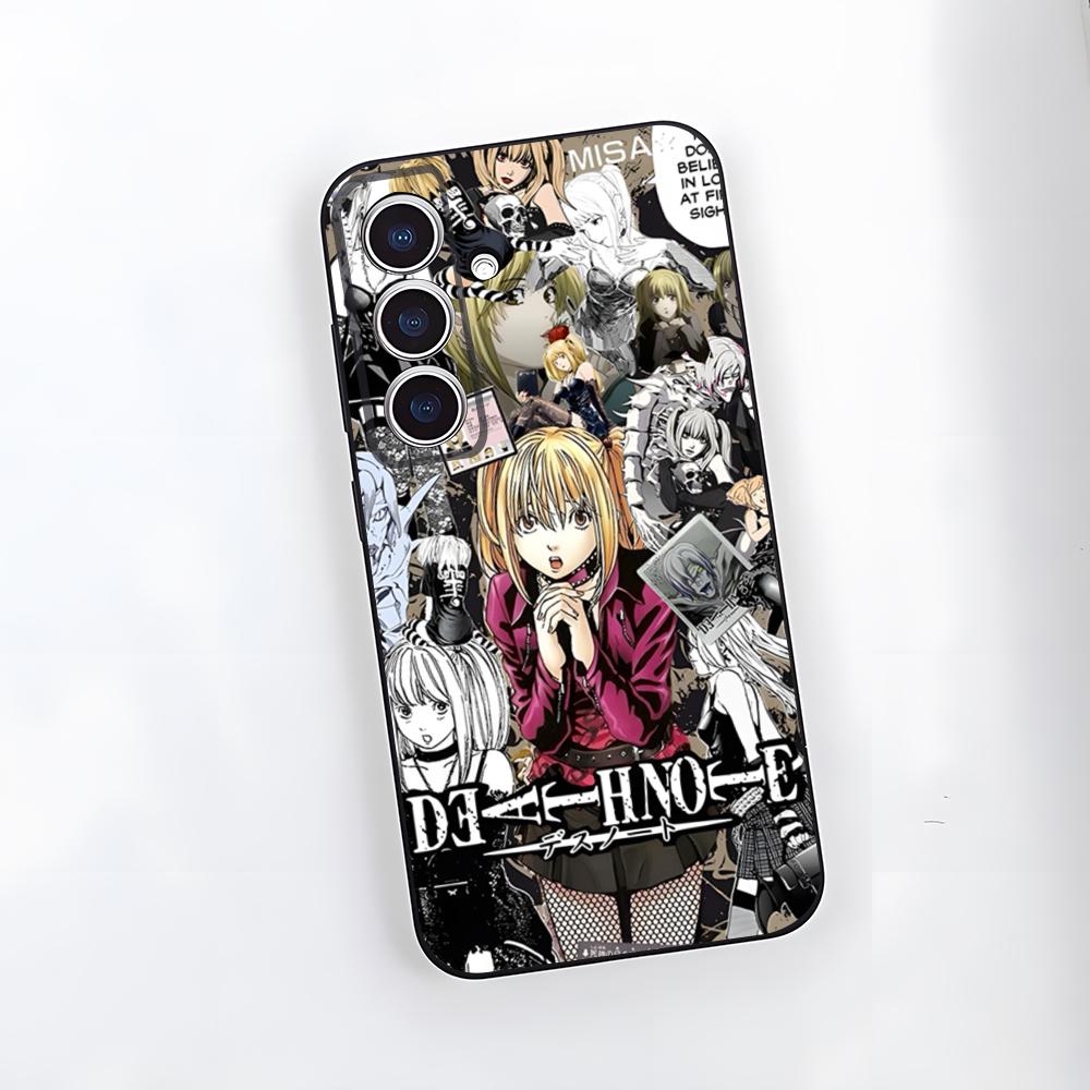 D-Death Note Phone Case For Samsung S25 Plus S20 S20 Plus S22 Ultra S23 FE S21 Plus S21 Ultra Soft Cover