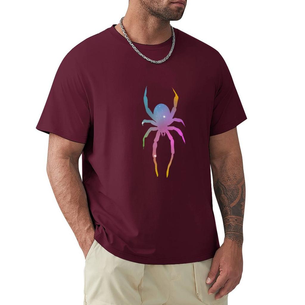 Spaced Out Spider! Halloween & Horror T-Shirt Sublime Custom Shirt Sweat Heavyweights Men Tshirt