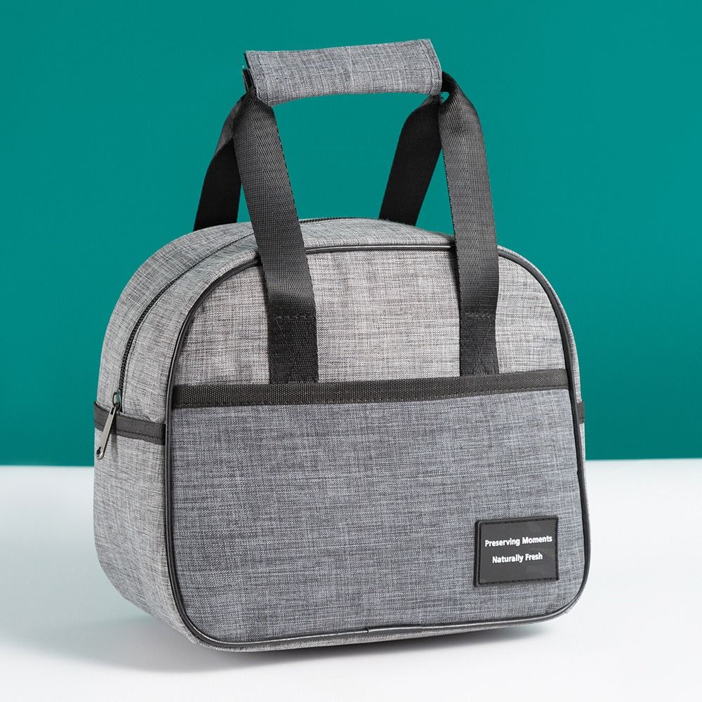 Large Capacity Hand-held Picnic Food Pouch Waterproof Lunch Box  Outdoor