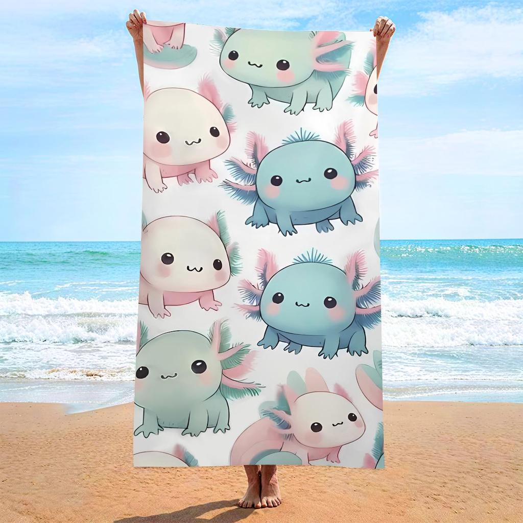 70x140 Microfiber Custom Printed Beach Towel - Absorbent & In Stock