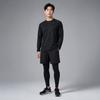 Asics Moisture Wicking Quick Dry Antibacterial Reflective Running Long Sleeve Stretch T-Shirt Men Tops White 2011D620-001