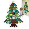 Christmas Tree DIY Felt Merry Christmas Decorations Christmas Ornaments Kids DIY Xmas Tree New Year Gifts For Home Decoration