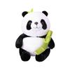 Bamboo Hugging Panda Shoots Plush Toy Animal Stuffed Doll Decoration Gift Kids