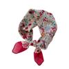 58 Baumwolle Leinen Seide Halstuch - Damen Vielseitiges Atmungsaktives Modeaccessoire für Frühling, Sommer, Herbst. Perfekt als Haarband oder Dekoration.