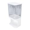 Rice Container  tight Storage Dispenser Wall Mounted  ed Bucket Press Type Kitchen Supplies
