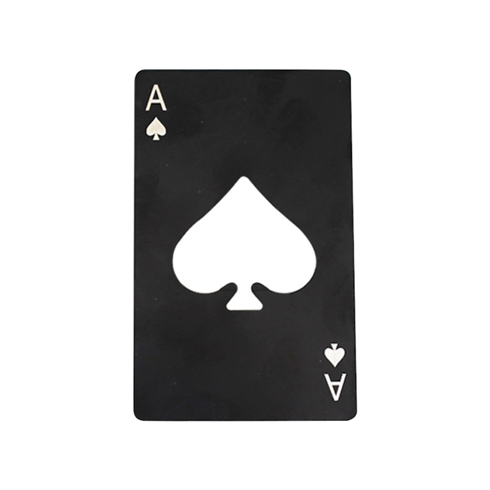 

Черный персик открывалка для бутылок креативная игральная карта в форме нержавеющей стали домашние инструменты открывалка для пивных бутылок One Size чёрный