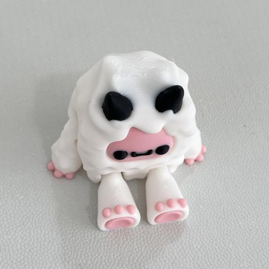 Charakter-Ornament Zweifarbig Rosa Blau 3D-gedruckte Textur Getreue Spielcharakter-Replik Yuti Yeda Miniatur Sammlerstück Ausstellungsfigur