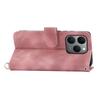 For Realme 15T 5G Case Flower Pattern PU Leather Wallet Phone Cover with Strap
