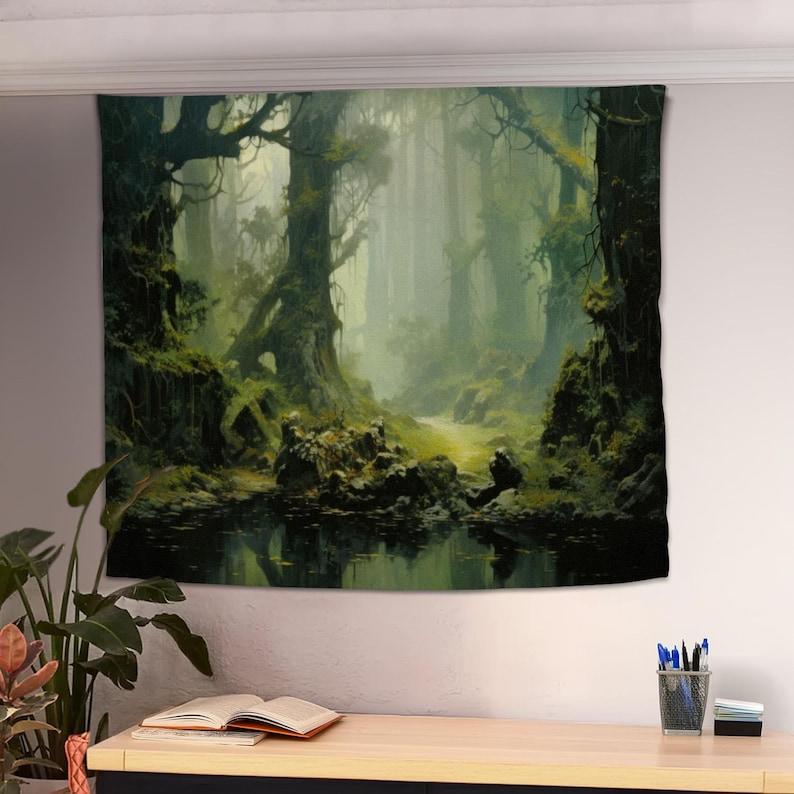 forest tapestry 75x100