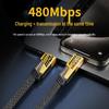 Mecha 4-in-1 Zinc Alloy Fast Charging Type-C Multi-Head Car Cable